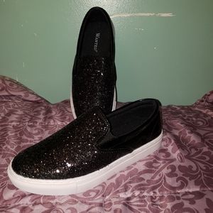 Black Sparkles Shoes
